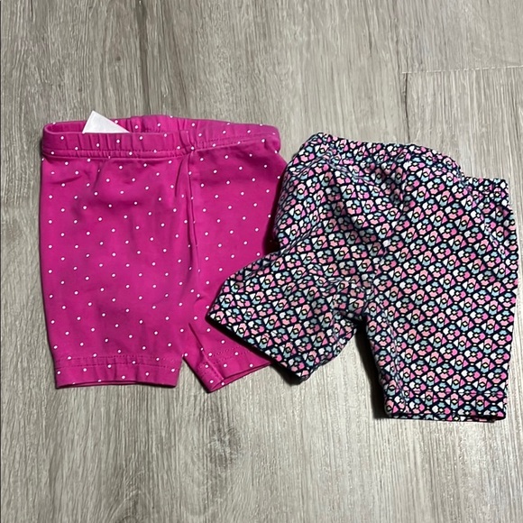 3/$20Pink and Floral Baby Shorts Set - Picture 1 of 1